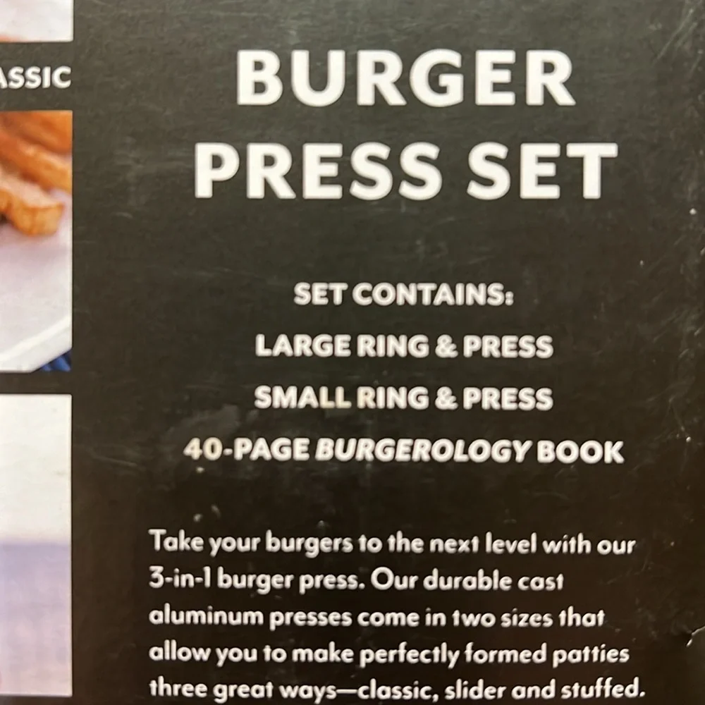 Sur La Table Burger Press Set